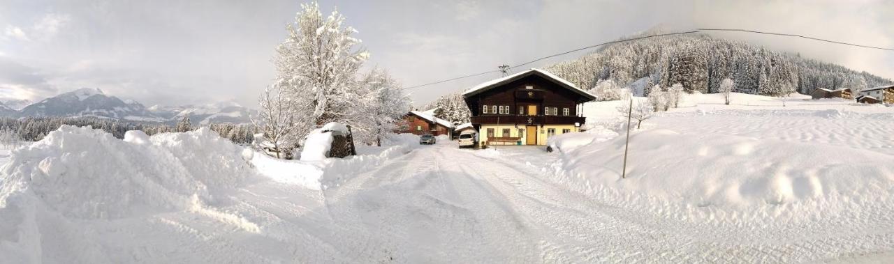 Ferienhof Holzmeister Sankt Jakob in Haus Exterior foto